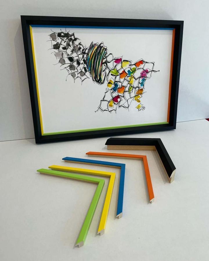 Encadreur au service des particuliers, des passionnés de l’art et des artistes